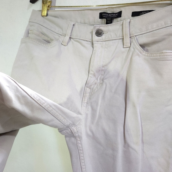 Banana Republic | Beige Slim Fit Mens Pants 31x32 - Picture 4 of 10